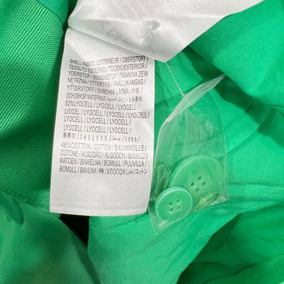 FARM RIO Green Longline Blazer Two Button NWT Size Large - Picture 8 of 9
